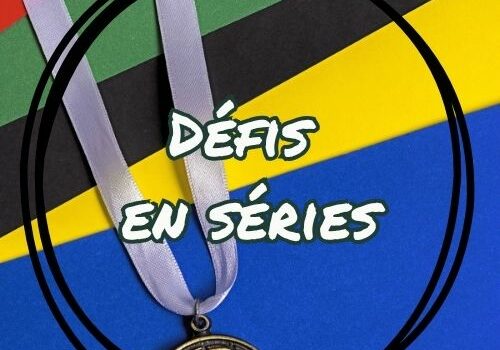 Défis en séries représenté avec une médaille type olympiades pour décrire un jeu compétitif